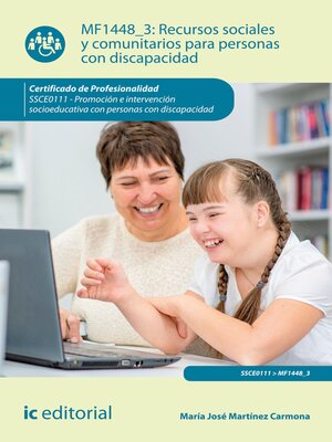 cover image of Recursos sociales y comunitarios para personas con discapacidad. SSCE0111